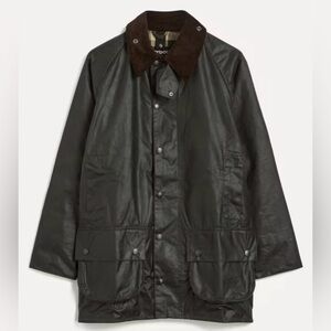 Barbour Beaufort Sage Like New Size 40